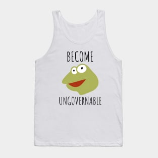 Become Ungovernable Shirt, Funny Meme Shirt, Oddly Specific Shirt, Dank Meme Shirt, Cartoon Meme Shirt, Parody Shirt, Funny Gift, Meme Shirt Tank Top